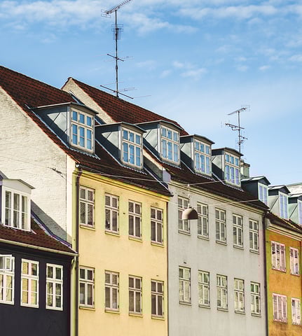 Faverige boliger i Nyhavn